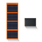 Backpack Carry Portable Foldable Waterproof Solar Charger 25W 100W Dual USB Solar Panel Power Supply Outdoor Camping Emergency