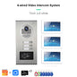 ANJIELO 2-12 Units Apartment Doorbell Video Intercom System Digital Frame Background Music Detection Preview NEW 2026