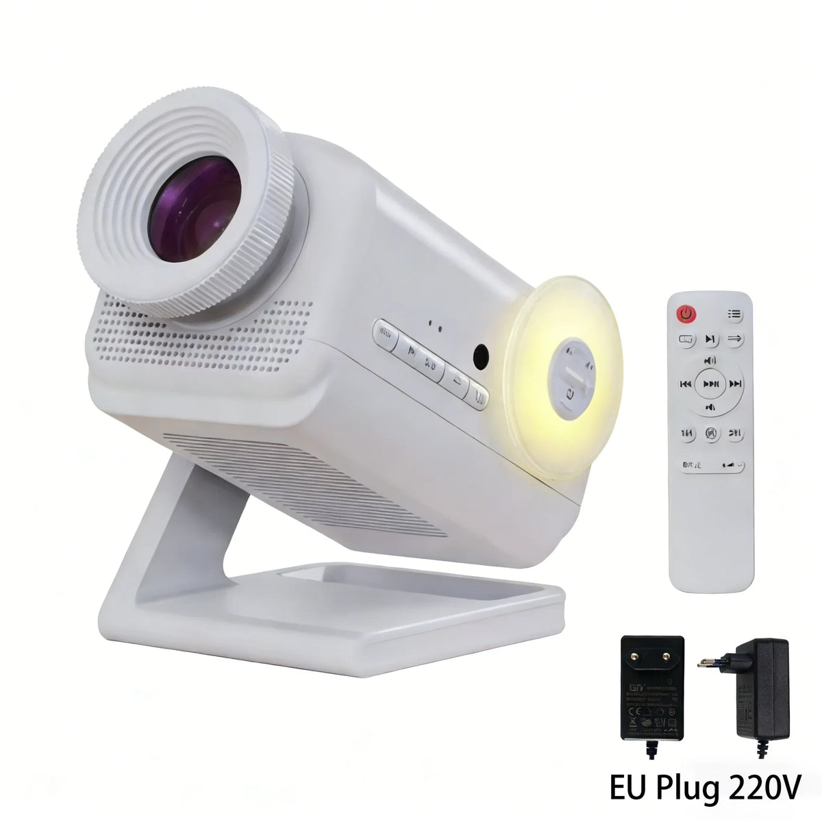 Holographic Star Projector: 60 Dynamic Scenes, 3D HD Floating, Home Cinema Effect, Kids Bedroom Light
