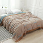 DecorBites™ Kawaii Fish Cotton Gauze Blanket
