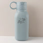 450ml Custom Name Silicone Straw Cup, Personalized Cartoon Pattern