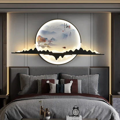 DecorBites™ Landscape LED Wall Picture Light for Home Living Bedroom Study