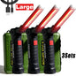 360° Rotating LED Work Light Sets 5 Modes USB Rechargeable Magnetic Base Hanging Hook Waterproof for Garage Auto Repair Camping