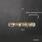 DecorBites™ Kristal 2024 Chandelier LED Light for Dining and Living Room Decor