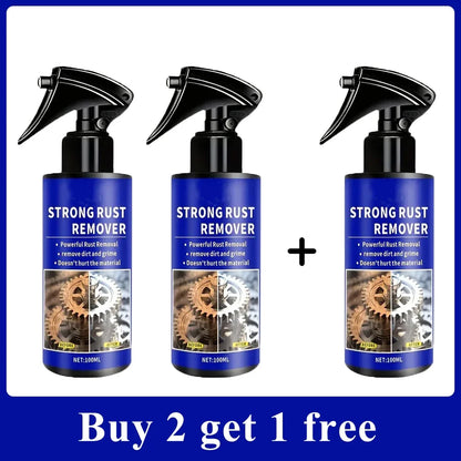 Car All-Purpose Rust Remover Spray - 100ml, Fast-Acting Iron Oxidation