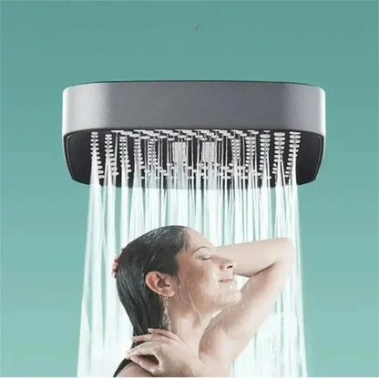 Adjustable 3-Mode High Pressure Shower Head Large Flow Water Saving