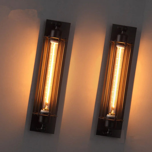 DecorBites™ Industrial Loft Vintage Wall Lamp for Bedroom Living Room Sconce Fixture a Rural Charm