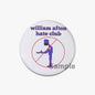 32/44/58mm Creative Round Animal Letter Pins Cartoon Character Funny