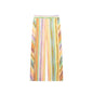 Charmchant Women's Colorful Stripe Two Piece Outfit Halter Backless