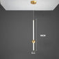 DecorBites™ Glass Rod Pendant Light - Modern Long Hanging Lamp for Living Room, Bedroom & Shop