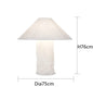 DecorBites™ Japanese Paper Floor Lamp: Nordic Design Wabi Sabi LED Table Lamp for Bedroom, Living Room