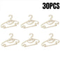 5-50pcs Baby Hangers Plastic Kids Clothes Storage Hanger for Nursery