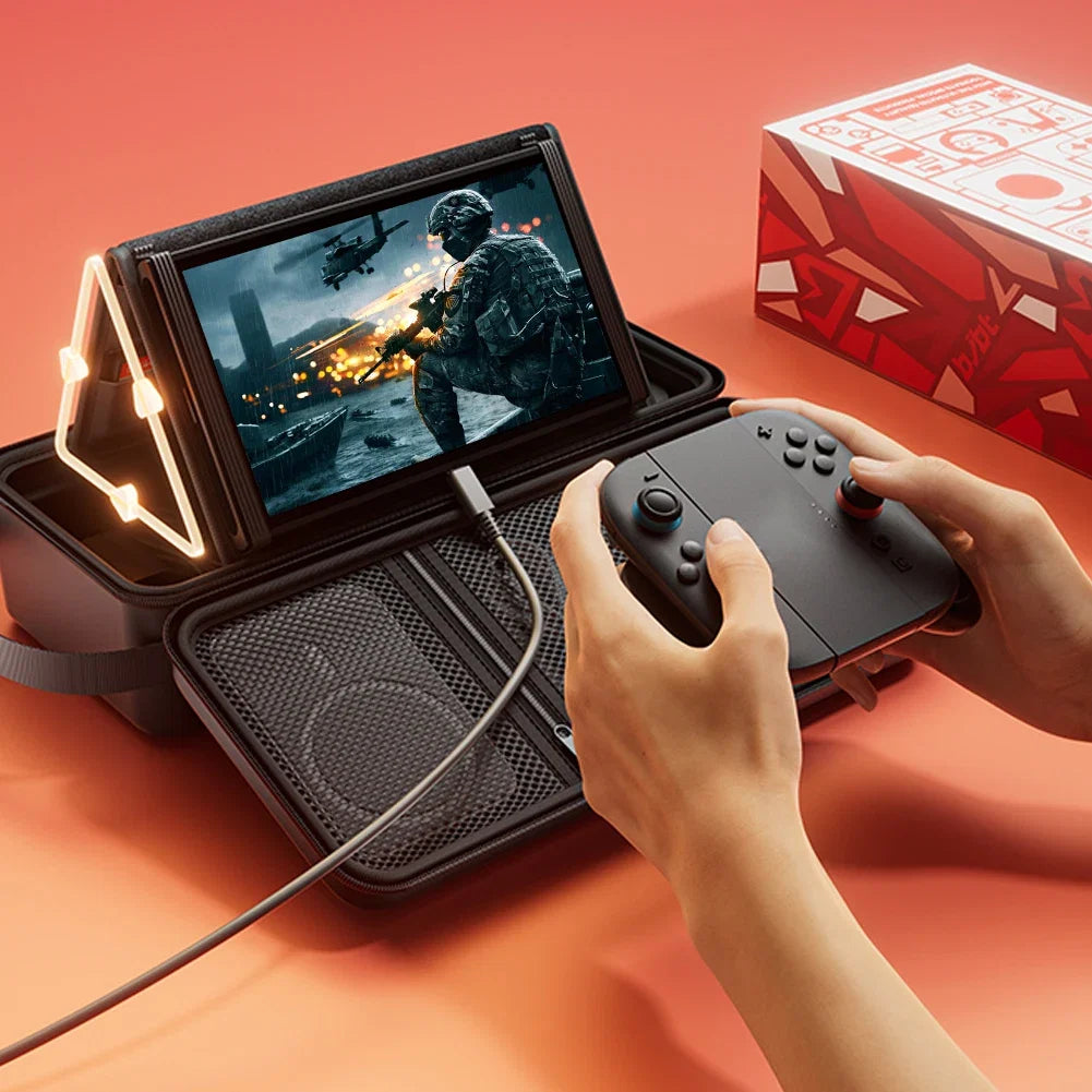 Portable Hand Storage Bag For Nintend switch2 Case Switch Console EVA Carry Case Protective Shell for Nintendo Switch Accessorie