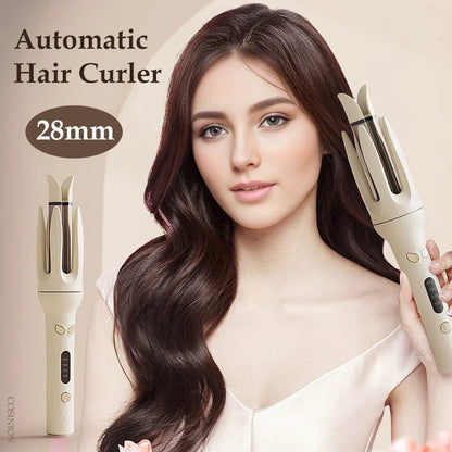 Automatic Hair Curler 28mm Negative Ions Electric Ceramic Curling Hair