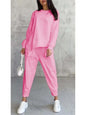 Autumn Winter Solid Color Casual Loose Irregular Long Sleeve Hoodie