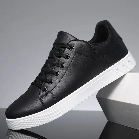Casual Shoes Loafers British Leather Sneakers Flats Shoes Classic Men
