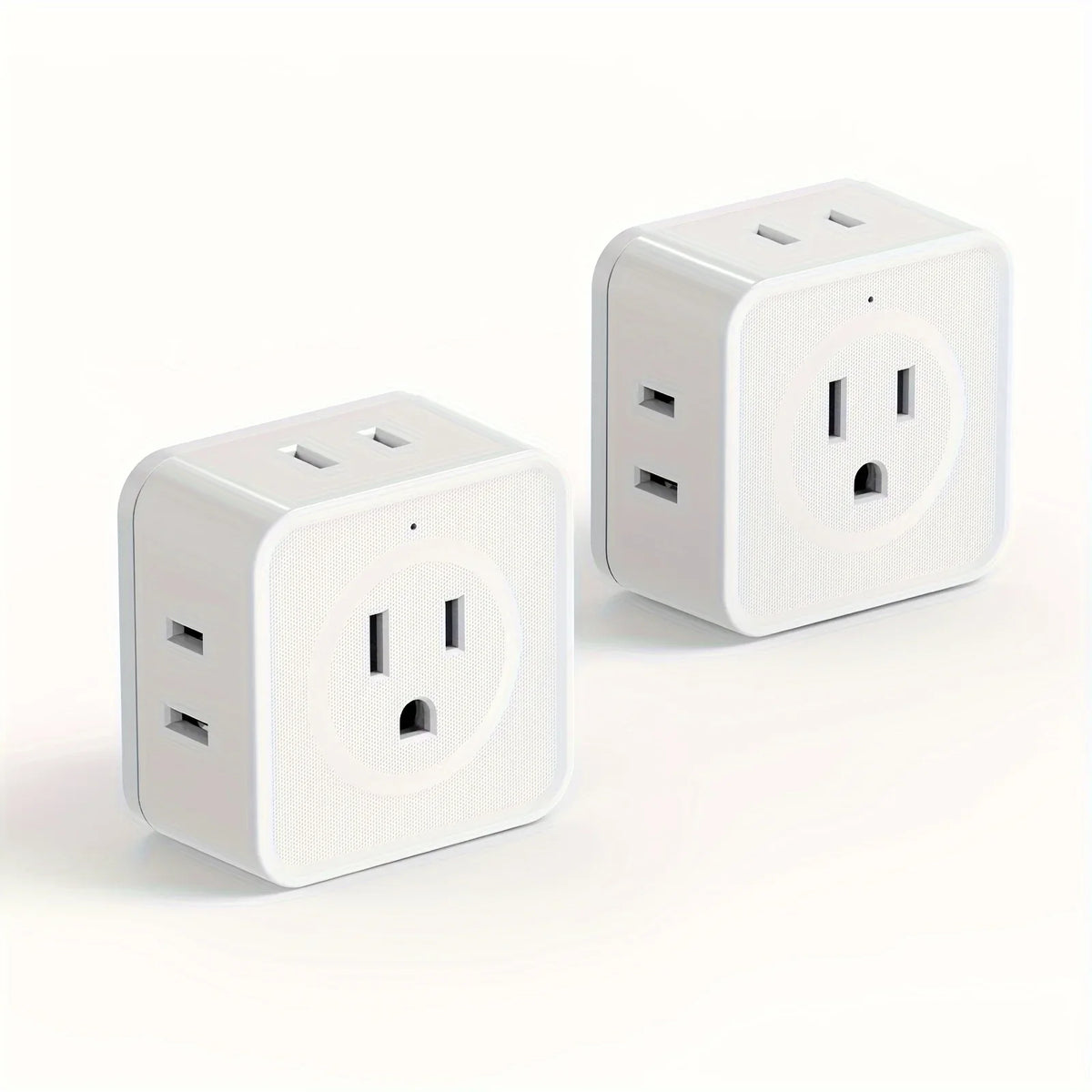 5 Way Multi Plug Outlet Extender, Wall Outlet Expander, Small