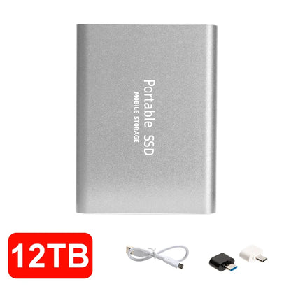 4TB Mini External Solid State Drive Portable SSD 8TB Hard Drive Small