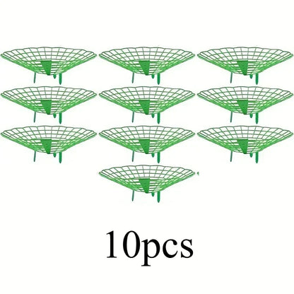 10pcs Green Strawberry Planting Racks, Watermelon Support Frames, 3-Legged Plant Protector, Easy Assembly plant accessories