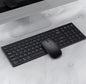 Keyboard and Mouse Set Wireless 2.4GHz Ultra-Slim Business-Style USB For Office Use Rechargeable and Waterproof PC Laptops