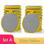 5/10/20pcs Double Side Dishwashing Sponge Dish Washing Brush Pan Pot