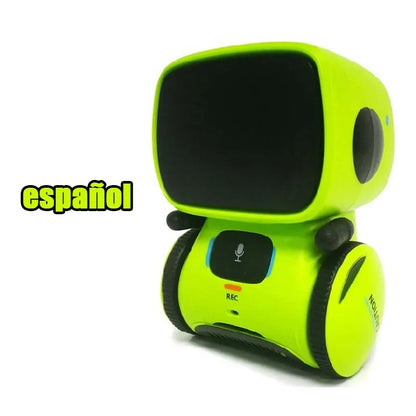 Toy Robot Intelligent Robots Russian & English & Spanish Version Voice & Touch control Toys Interactive Educational RC Robot