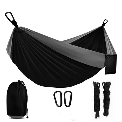 Camping Hammock Portable Hammocks with Tree Straps Attached Carry Bag