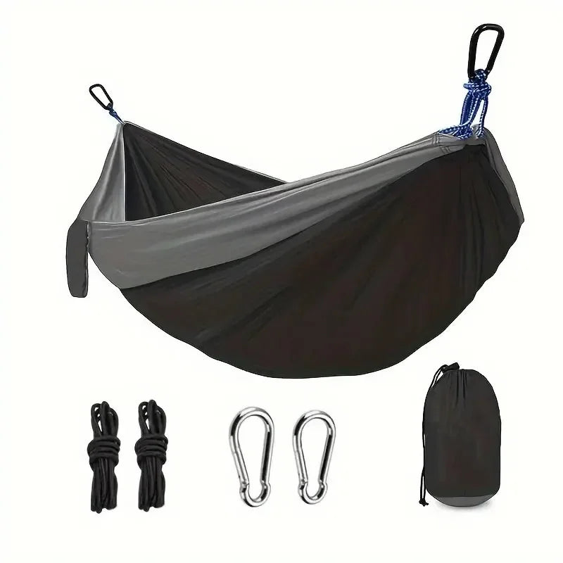 Camping Hammock Single Portable Hammocks with 2 Tree Straps and