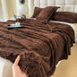 DecorBites™ Luxe Chiffon Butterfly Jacquard Throw: Soft & Cozy Blanket for Couch or Bed