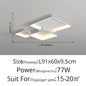 DecorBites™ LED Chandelier: Modern Indoor Lighting for Bedroom, Kitchen, Living Room, Dining Room