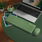 Fashion Wireless Keyboard and Mouse Combo Gamer Silent Keyboards Mouse Set Ultra Thin Office PC Ergonomic Gaming Pink Keypad