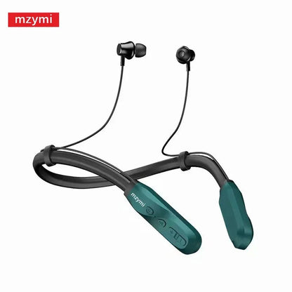 MZYMI I35 Neckband Bluetooth Headphones 200 Hour Play Wireless Earphone 9D Sound Sport Headset Waterproof TWS Earbuds For XIAOMI