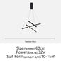 DecorBites™ LED Chandelier: Modern Luster Lighting for Stair Hall Bedroom Room Duplex Building