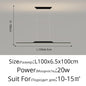 DecorBites™ LED Pendant Lamp - Minimalist Hanging Light for Dining Room & Home Decor