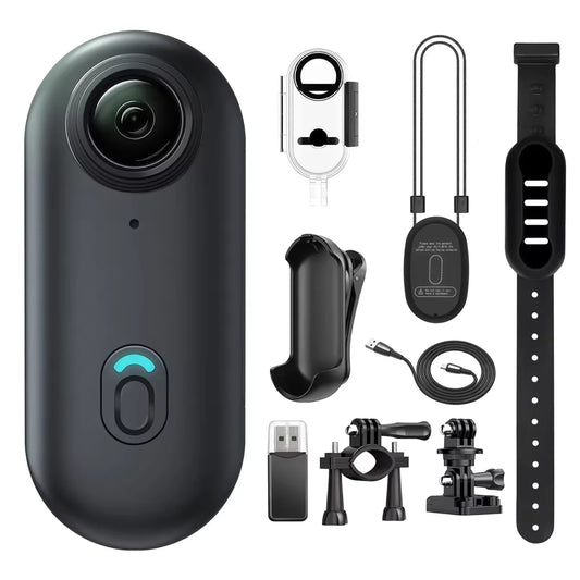 4K HD Motorcycle Mini Recorder Finger WIFI Action Camera Lightweight POV Motorcycle Road Sport Cam Bicycle Vlog Pet Body Camera