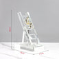 DecorBites™ Golden Figures Resin Sculpture: Creative Staircase Desk Decoration