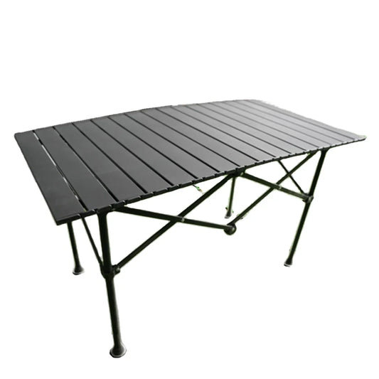 Lightweight Stainless Steel Foldable Camping Table for Outdoor Adventures Picnics Gym Use Exteriors