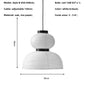 DecorBites™ Japanese Paper Pendant Lights Dining Room Chandelier
