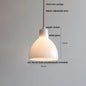 DecorBites™ Glass LED Pendant Lamp | Adjustable Nordic Hanging Light