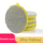 5/10/20pcs Double Side Dishwashing Sponge Dish Washing Brush Pan Pot