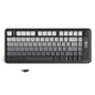 ATTACK SHARK M75 Wireless Membrane Gaming Keyboard with Knob&OLED Display Bluetooth/2.4Ghz Rainbow Backlit Gradient PBT Keycaps