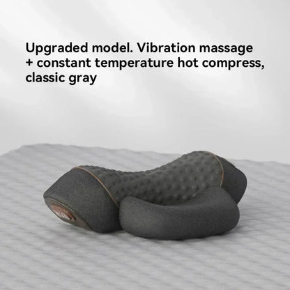 💆‍♂️ Electric Neck Massager Pillow – Heated Cervical Support with Vibration
