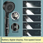 DecorBites™ High Pressure Hand-held Showerhead Kit for Bathroom Essentials