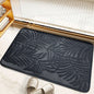 Absorbent Non-Slip Bathroom Rug Memory Cotton Bathrooms Floor Rugs