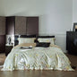 DecorBites™ Luxe 100s Egyptian Cotton Bedding Set: Sheet, Blanket, Cover, Pillowcase