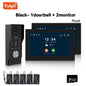 Anjielo 2-Wire TUYA Smart Video Intercom Doorbell Wired 1080P Waterproof Camera WIFI 7/10inch IPS Touch Screen Support IP CCTV