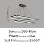 DecorBites™ LED Acrylic Pendant Lights Modern Hanging Lamp for Dining Room Kitchen Loft Decor