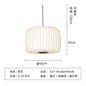 DecorBites™ Japanese Style Cloth Pendant Light - Nordic Design for Living Room and Restaurant