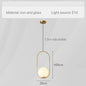 DecorBites™ Glass Pendant Lights: Modern Bedroom Bedside Chandeliers for Home Indoor Decor