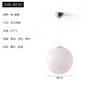 DecorBites™ Glass Pendant Lights LED E27 for Dining Room Bedroom